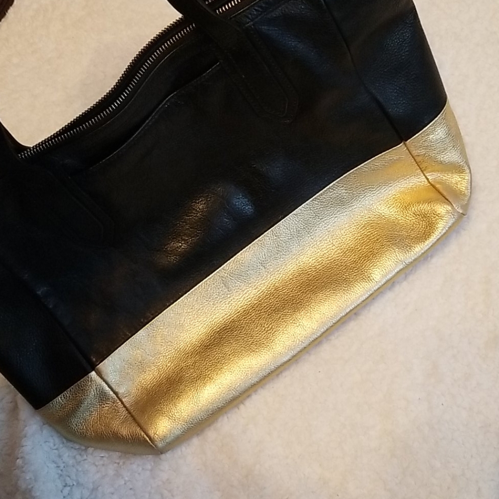 FOSSIL Sydney Metallic Shopper NWT - Picture 7 of 11
